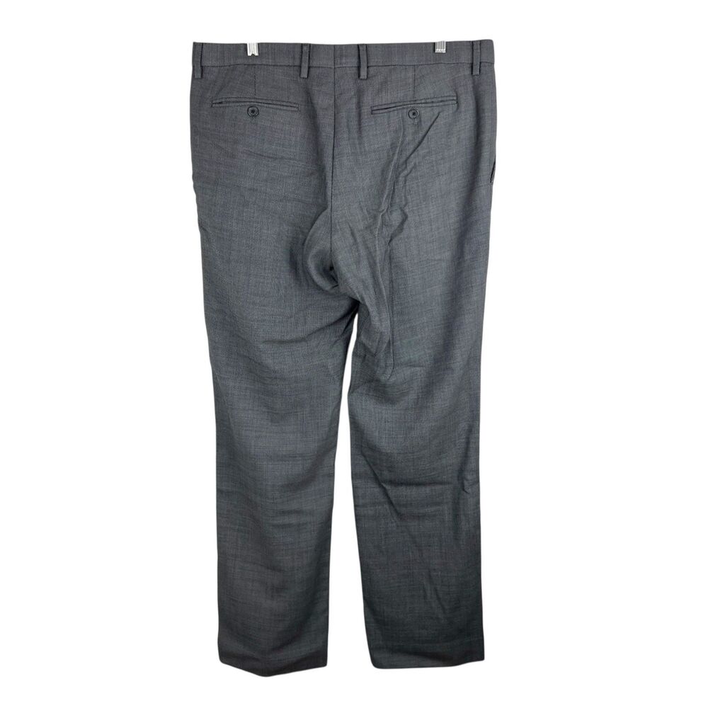Banana Republic Tailored Slim Fit Wool Dress Pants Men 36 x 32 Straight Career